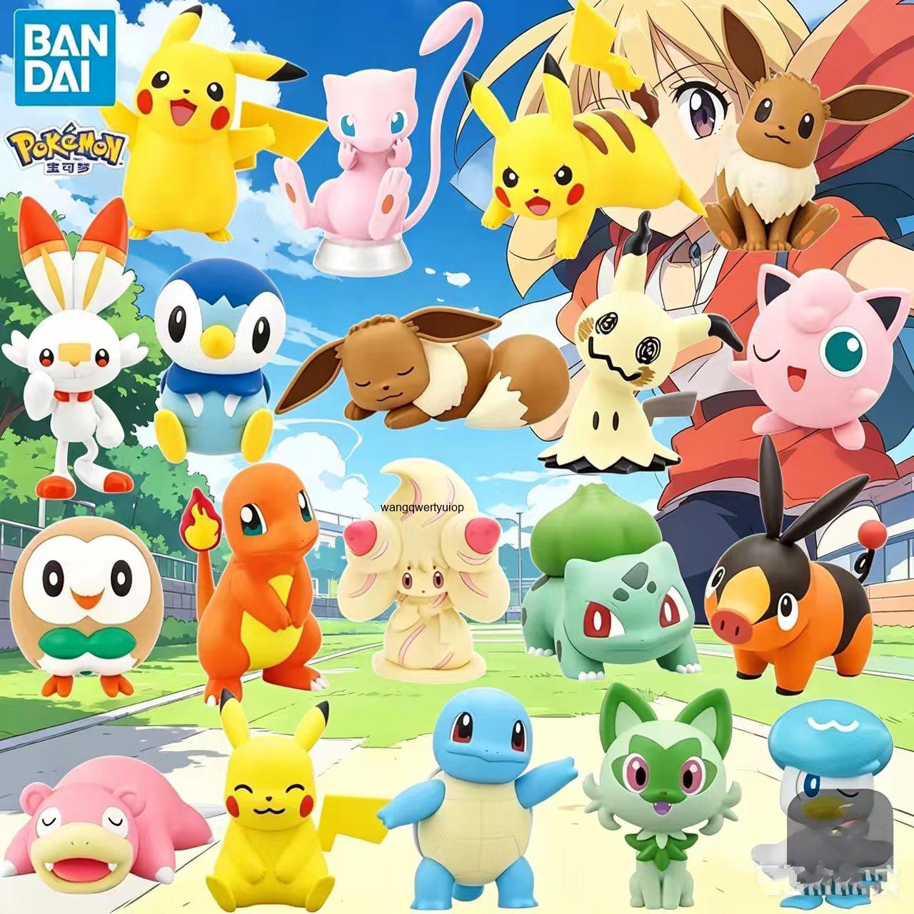 Model Kit Quick Pikachu - Oryginalny zestaw modeli Pokemon Bandai, szybki