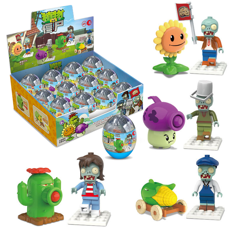 Model Kit Zombie - Plants vs. Zombies Zestaw Kapsułek z
