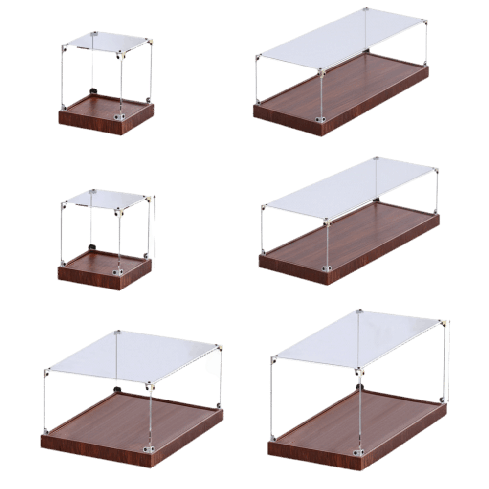 Model Kit Display Case - Przezroczysta akrylowa gablota ekspozycyjna, montaż bez