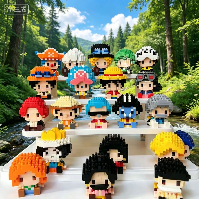 Model Kit Action Figure - Nowy ONE PIECE Bóg Słońca Nika