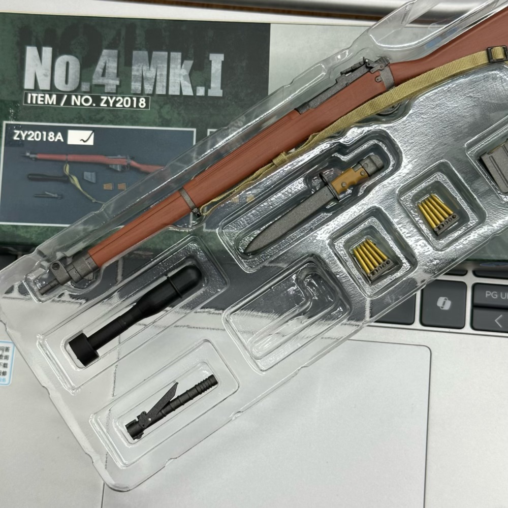 Model Kit Action Figure - ZY2018A Model karabinu brytyjskiego Lee-Enfield No.4