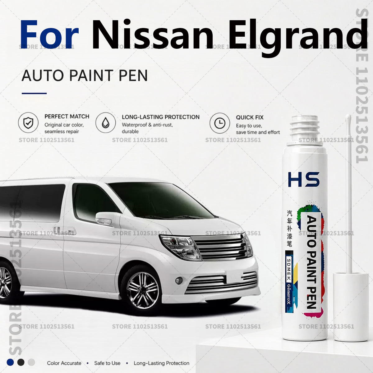 Paint Model Kit - Pisak do retuszu lakieru Nissan Elgrand