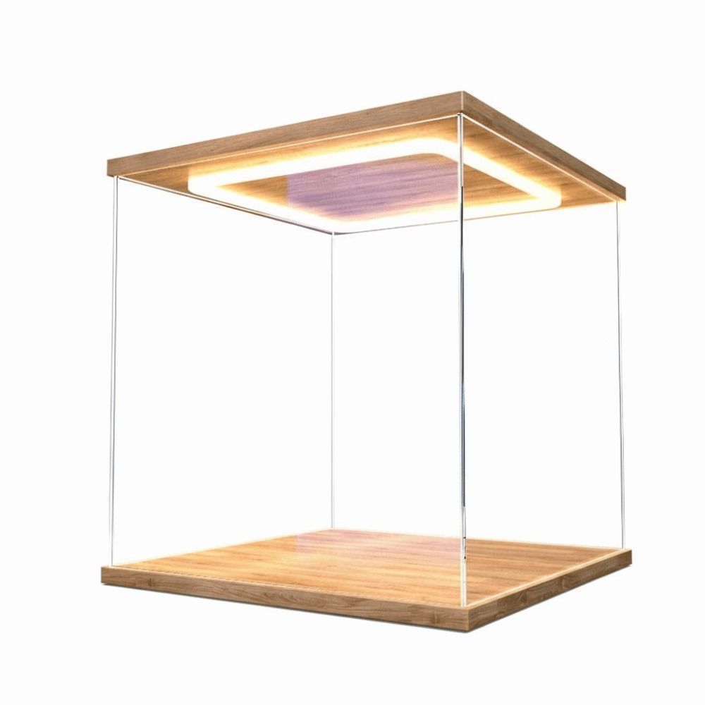 Model Kit Display Case - Przezroczysta akrylowa gablota ekspozycyjna z oświetleniem