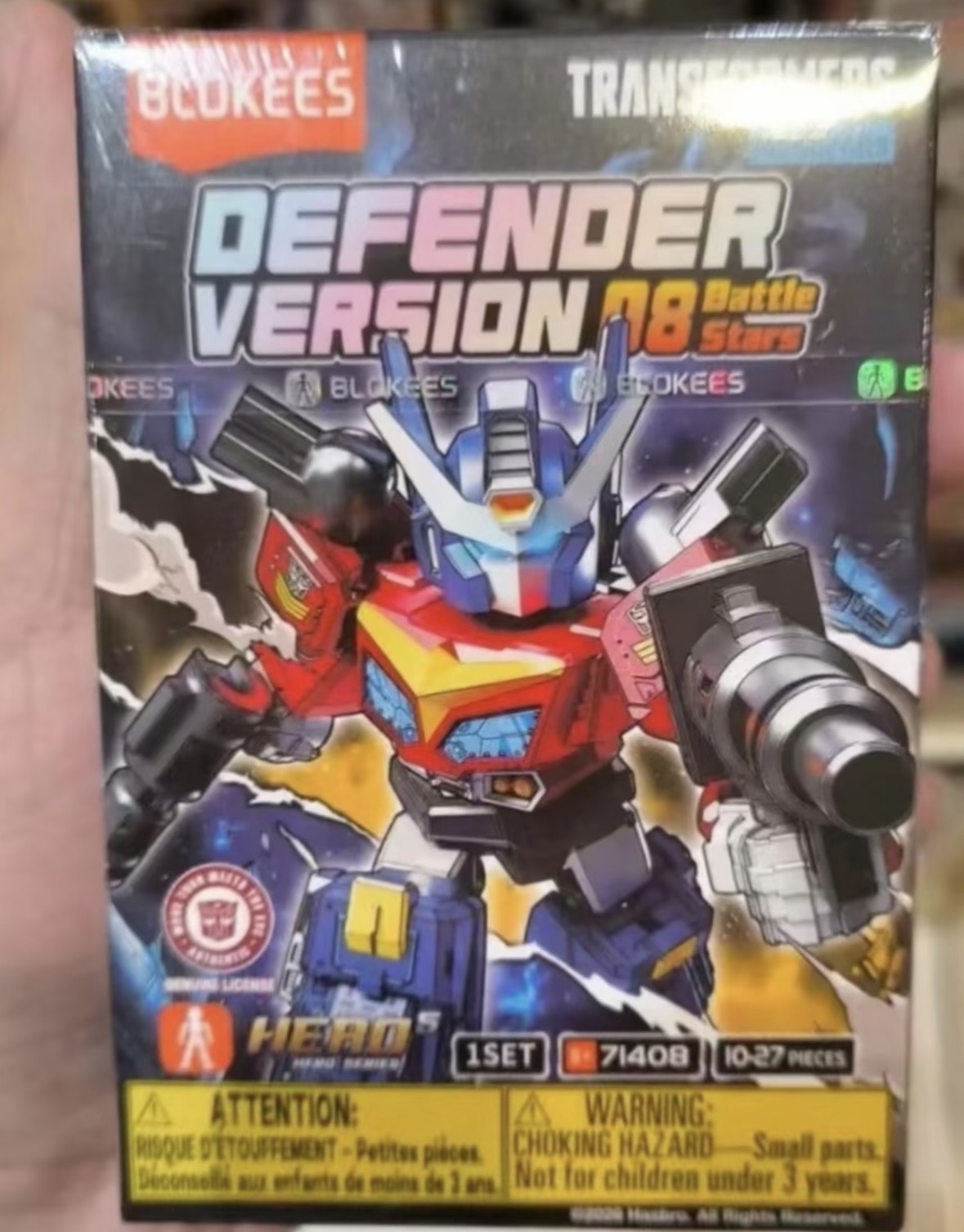 BLOKEES Transformers Star Seri – Model Kit Optimus recenzja i cena