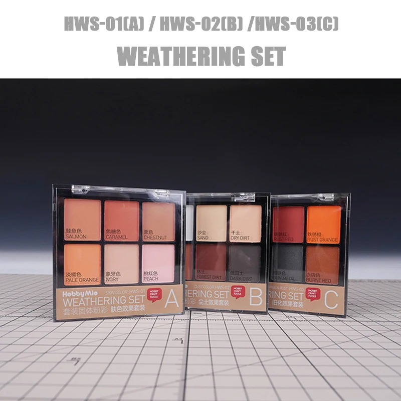 HOBBY MIO HWS-01/02/03 Zestaw  – Weathering Model Kit recenzja i cena