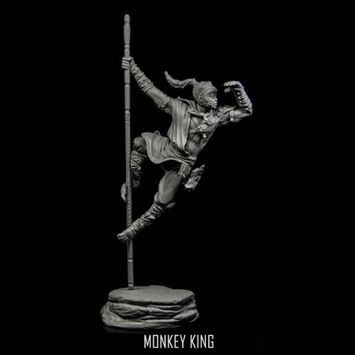 Model żołnierza z żywicy GK -  – Model Kit Wukong recenzja i cena