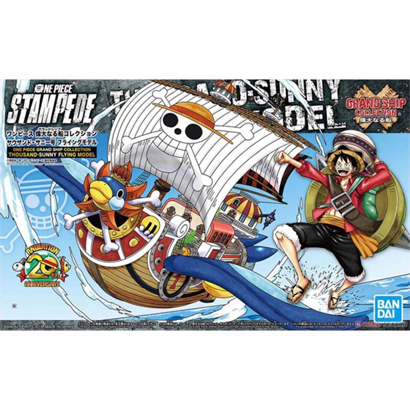Oryginalny model statku z anim – Model Kit Thousand Sunny recenzja i cena