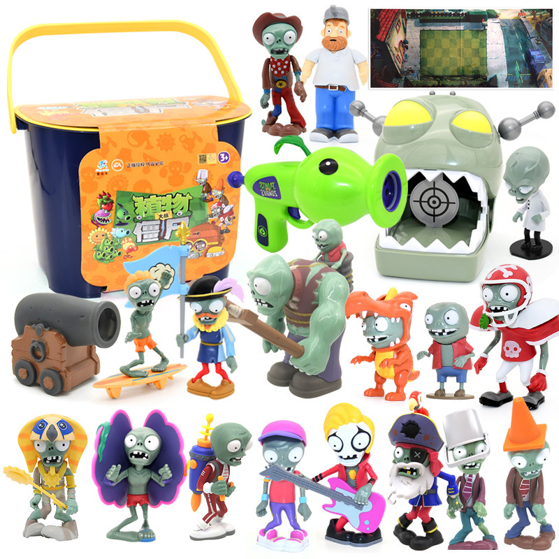 18 szt. Rośliny kontra Zombie  – Model Kit Zombie recenzja i cena