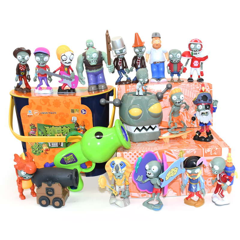 18 szt. Rośliny kontra Zombie  – Model Kit Zombie recenzja i cena