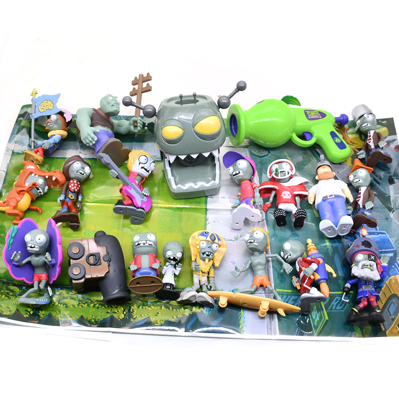 18 szt. Rośliny kontra Zombie  – Model Kit Zombie recenzja i cena