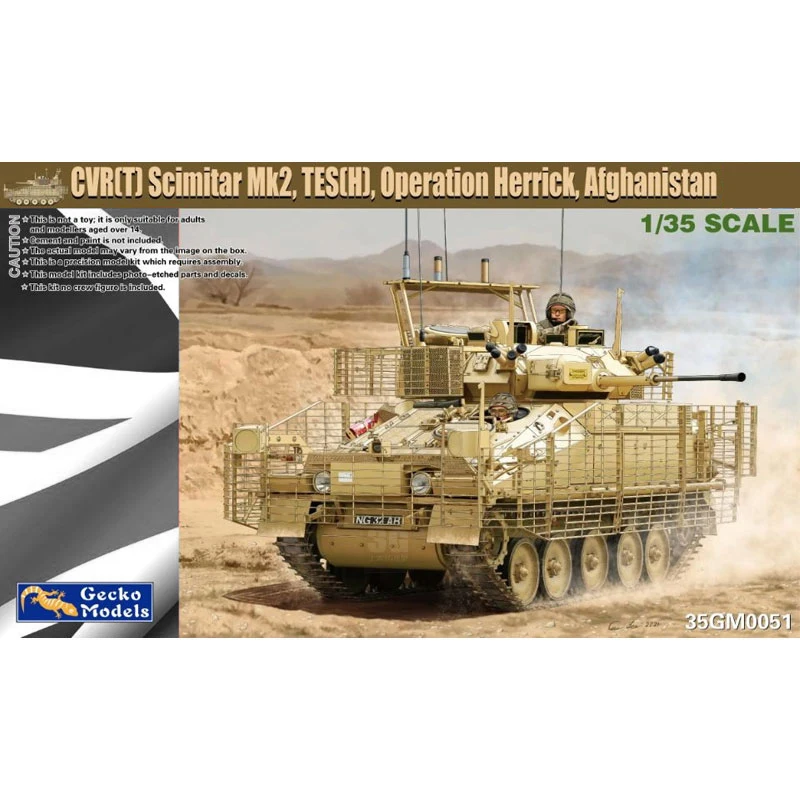 Zestaw modelu czołgu Gecko 35G – Model Kit Hobby recenzja i cena