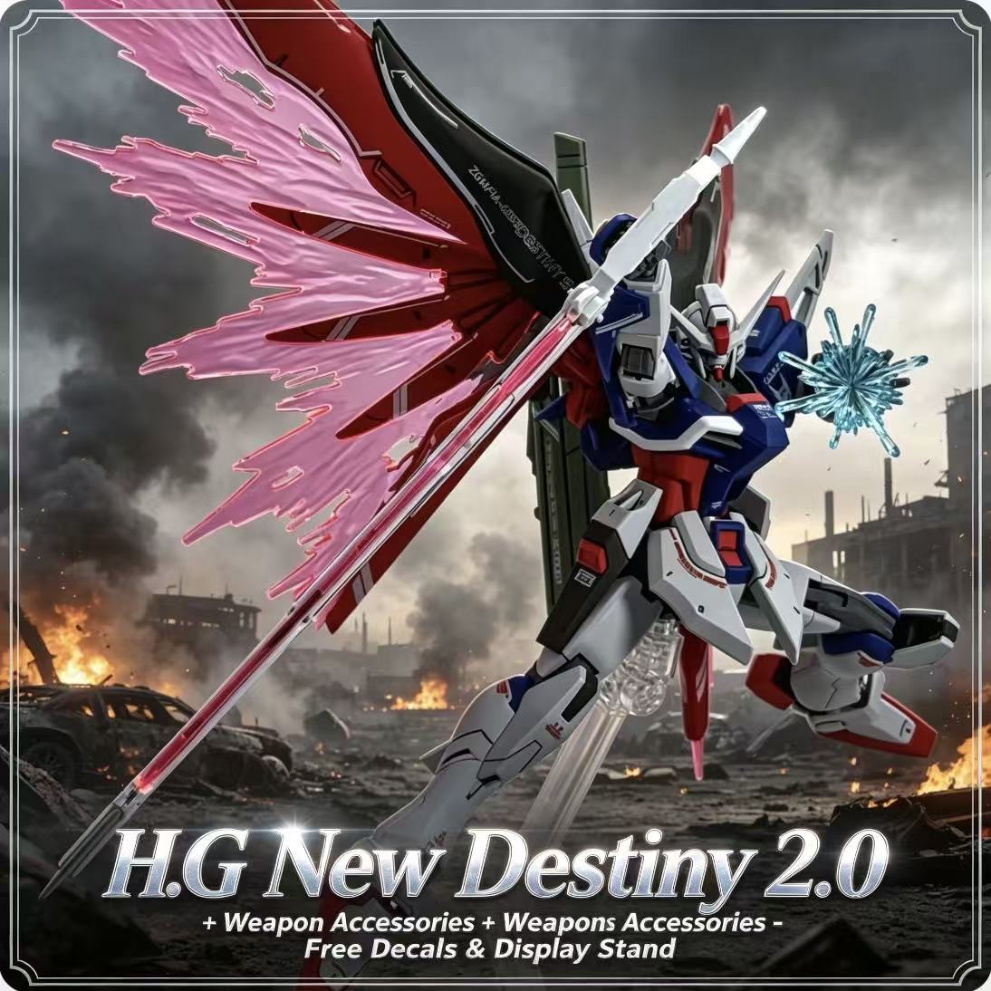 224 HG 1/144 Destiny Spec II F – Model Kit Gundam Barbatos recenzja i cena