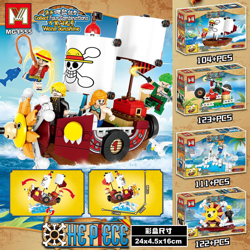4w1 One Piece THOUSAND SUNNY M – Model Kit Thousand Sunny recenzja i cena