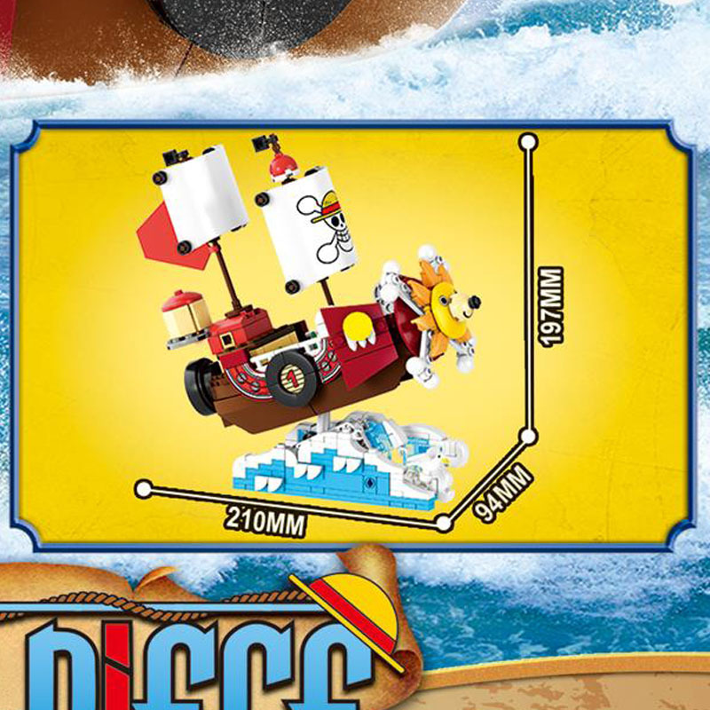 4w1 One Piece THOUSAND SUNNY M – Model Kit Thousand Sunny recenzja i cena