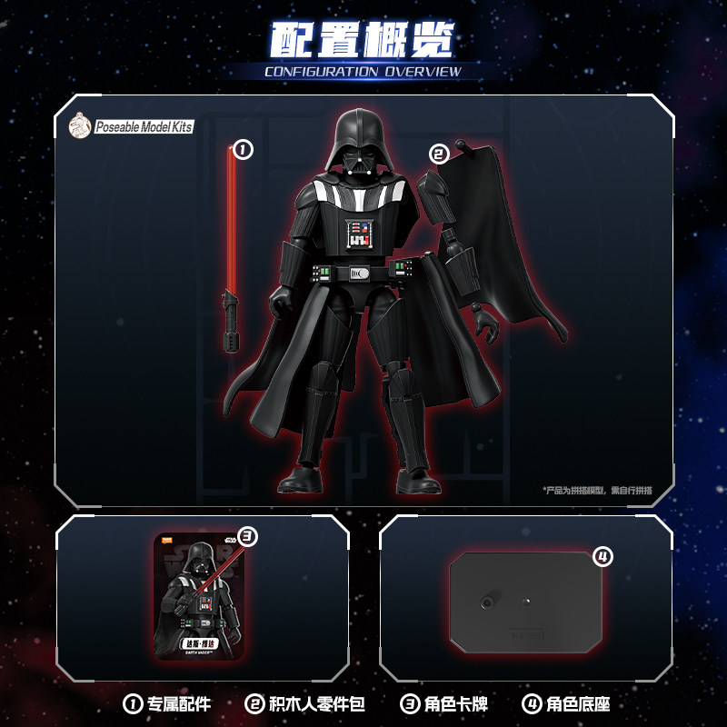 Blokees Star Wars Galaxy Vol.2 – Model Kit Action Figure recenzja i cena