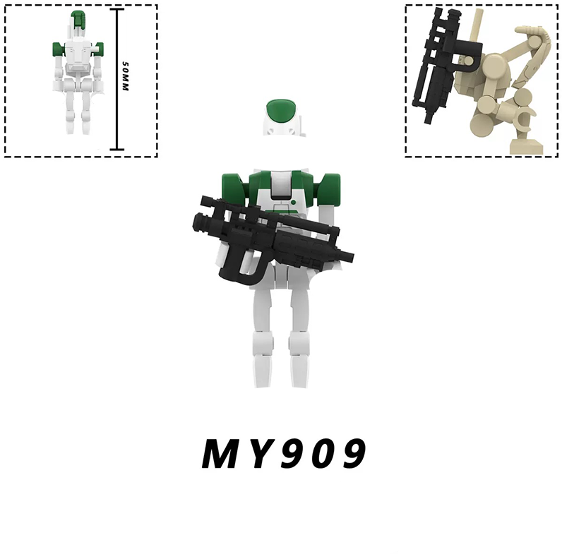 MY901-MY910 Klocki konstrukcyj – Model Kit Action Figure recenzja i cena