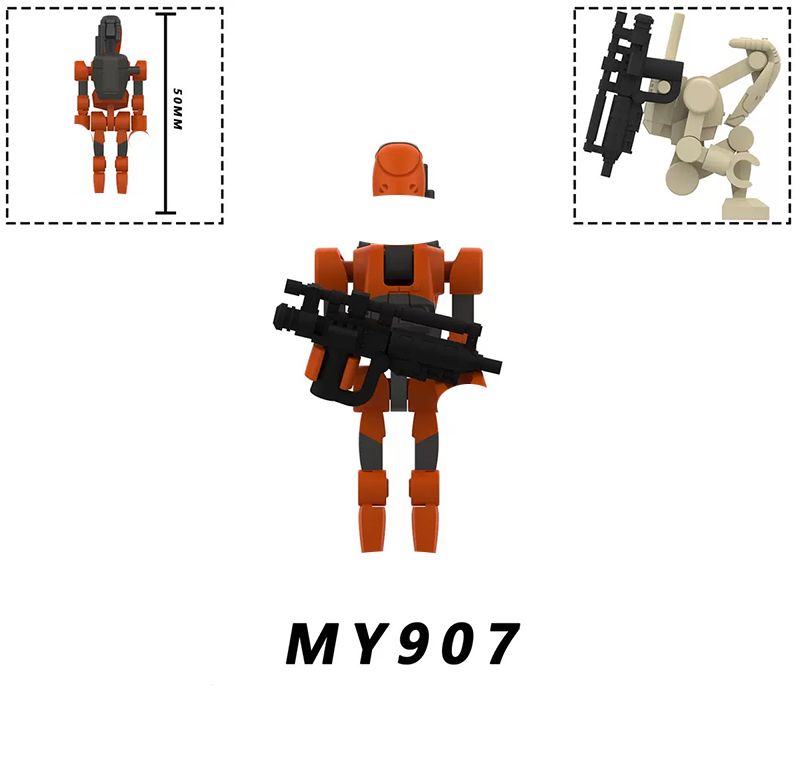 MY901-MY910 Klocki konstrukcyj – Model Kit Action Figure recenzja i cena